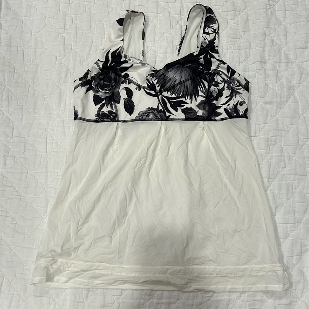 Lululemon women’s Tame Me Tank in color brisk bloom